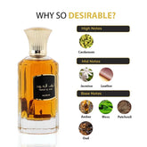 Perfume fles met geurnoten voor Nusuk Parfum Taraf al Oud, parfum Taraf